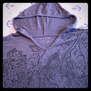 Short sleeve hoodie